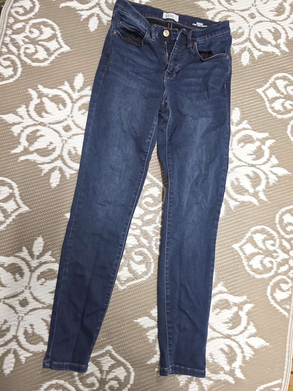 Nicole Miller Soho High Rise Skinny Jeans
